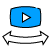 Youtube動画、THETA360パノラマ画像の登録